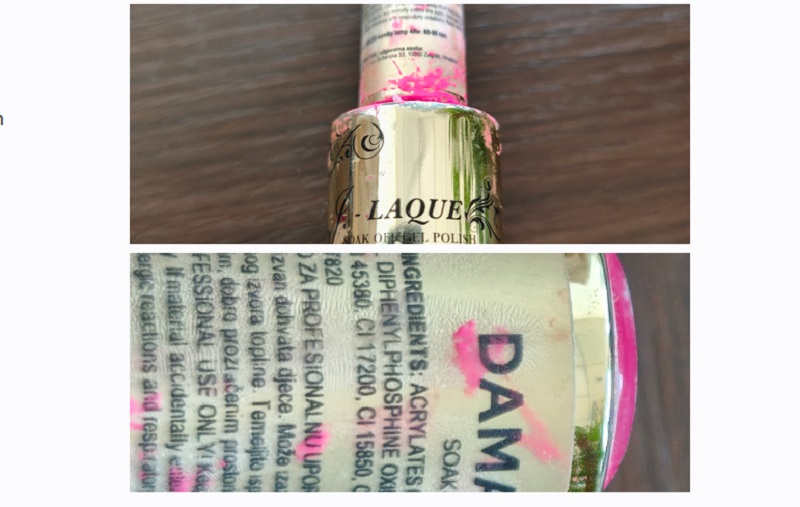 τζελ, νυχια, χημικα