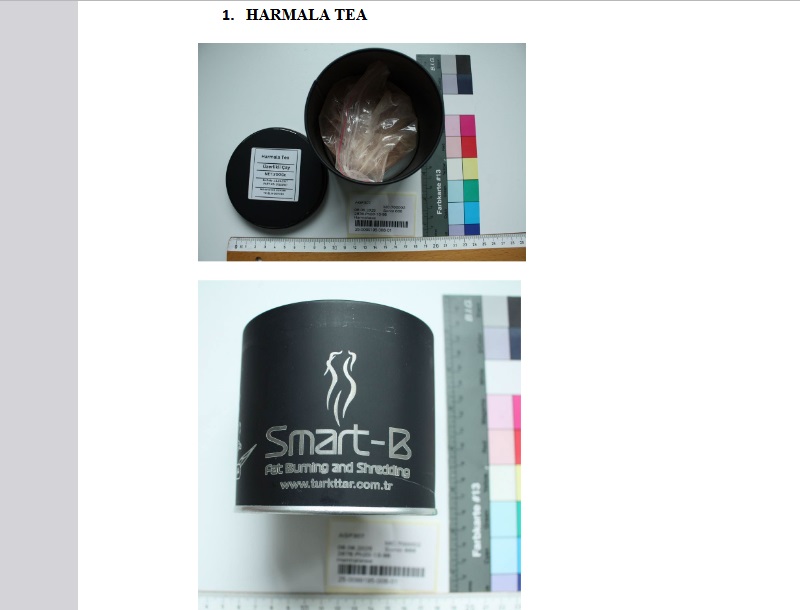 harmala tea