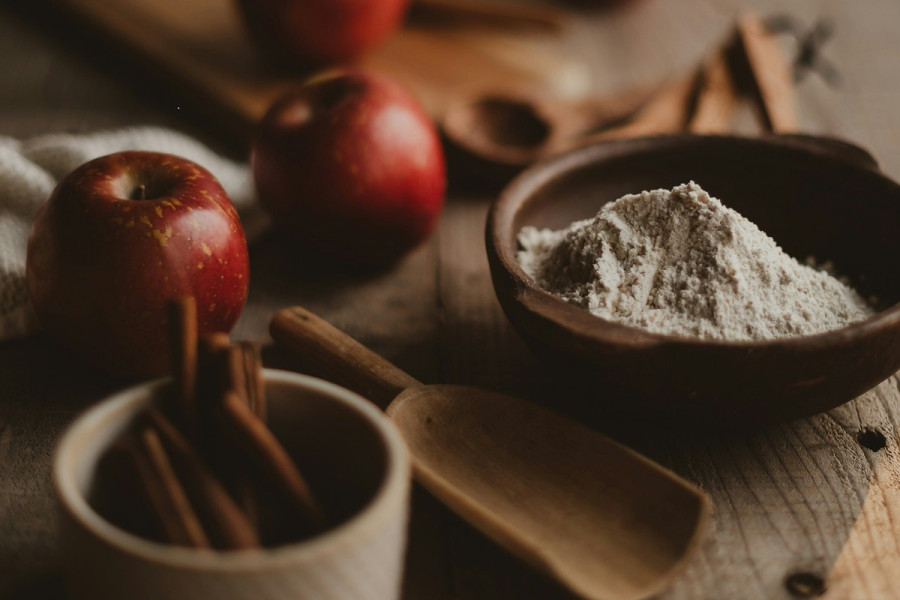 Συνταγή για κορμό μηλόπιτα χωρίς ζάχαρη