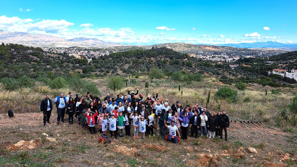 Όμιλος Ευρωκλινικής: Δενδροφύτευση 500 δέντρων στον Υμηττό σε συνεργασία με τη We4All