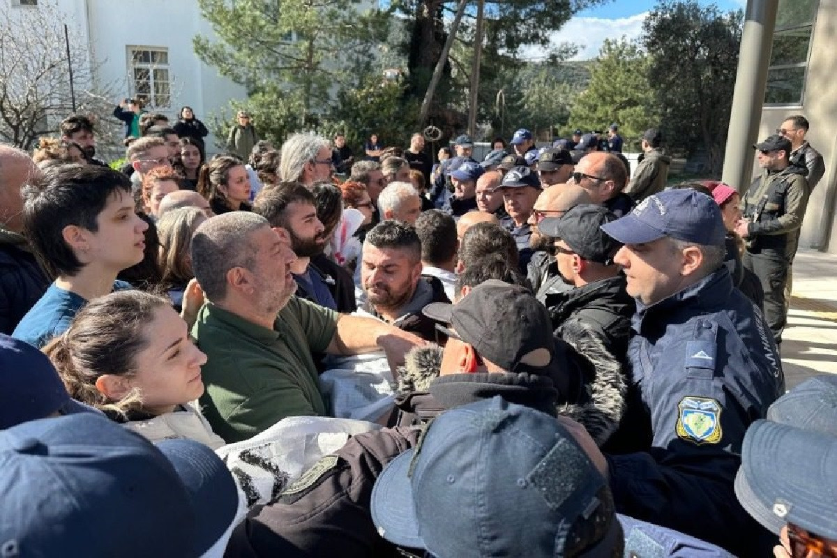 Νοσοκομείο Μυτιλήνης: Ένταση με τον Α.Γεωργιάδη κατά την παραλαβή της νέας Ψυχιατρικής Κλινικής