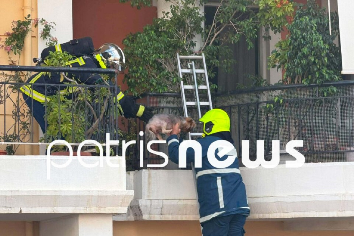 Πύργος: Φωτιά σε διαμέρισμα από έκρηξη κλιματιστικού – Στο νοσοκομείο δύο άτομα