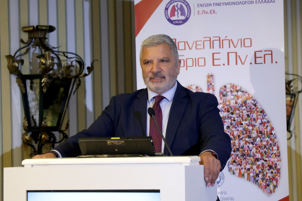 ΙΣΑ: Ο Γ. Πατούλης στο Συνέδριο της Ένωσης Πνευμονολόγων Ελλάδας