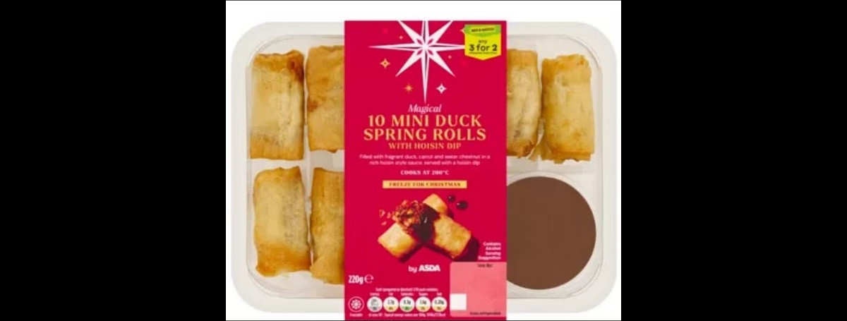 Asda: Ανακαλεί έτοιμο γεύμα λόγω κινδύνου τροφικής δηλητηρίασης