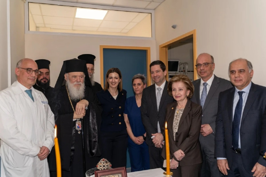 «Λαϊκό»: Αγιασμός για τη λειτουργία της Χειρουργικής Κλινικής Μεταμόσχευσης Ήπατος του ΕΚΠΑ