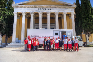 Ελληνικός Ερυθρός Σταυρός: Ενισχύθηκε με υπερσύγχρονη Κινητή Μονάδα Αιμοδοσίας