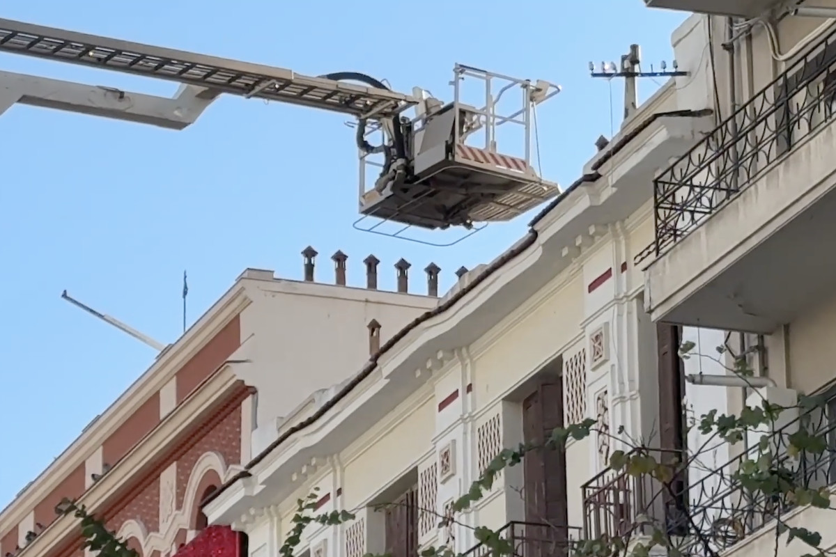 Θεσσαλονίκη: Ηλικιωμένος έπεσε σε ταράτσα ενώ εκτελούσε εργασίες