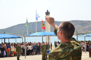 Γιατρός οπλίτης αναλαμβάνει καθήκοντα στο Περιφερειακό Ιατρείο της Ψερίμου