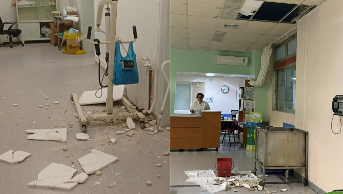 Πέφτουν ταβάνια στα ανακαινισμένα νοσοκομεία