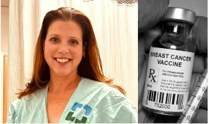 Jennifer Davis: Η πρώτη γυναίκα στον κόσμο που έκανε το εμβόλιο κατά του καρκίνου του μαστού