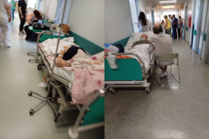 Τραγικές εικόνες στο νοσοκομείο «Αττικόν»: 110 ράντζα πριν καν μπει ο χειμώνας