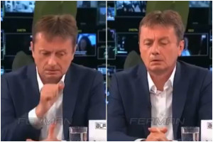 Σέρβος υπουργός έπαθε εγκεφαλικό σε ζωντανή μετάδοση