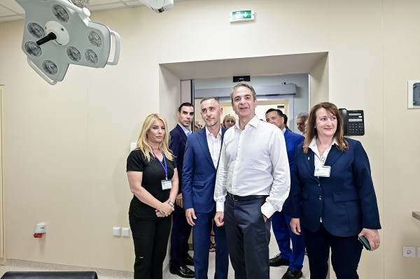 Κυριάκος Μητσοτάκης από Παίδων Πεντέλης: «Ένα ταλαιπωρημένο νοσοκομείο έγινε υπερσύγχρονο»