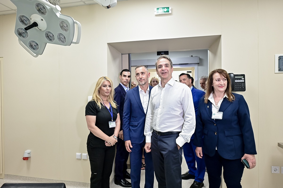Κυριάκος Μητσοτάκης από Παίδων Πεντέλης: «Ένα ταλαιπωρημένο νοσοκομείο έγινε υπερσύγχρονο»