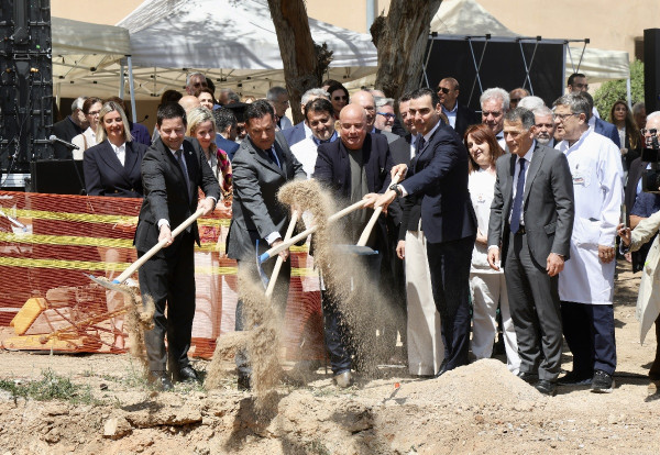 «Αττικόν»: Εγκαινιάστηκε το εργοτάξιο για τους νέους κοιτώνες ιατρών παρουσία του Α. Γεωργιάδη