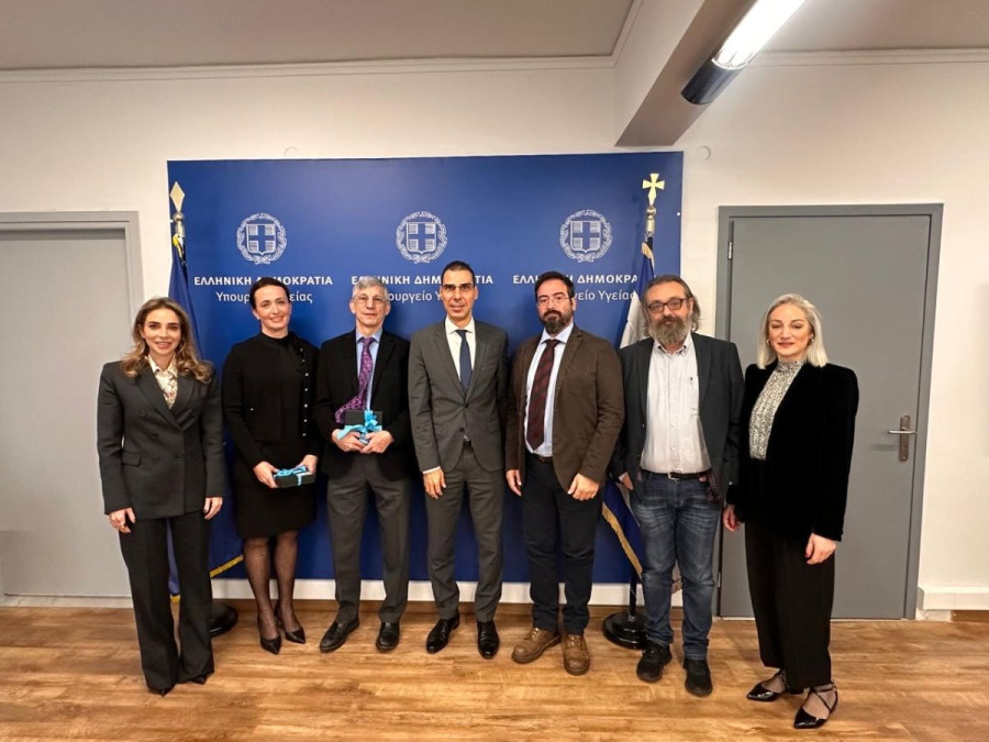 Θεμιστοκλέους: Συνάντηση με εκπροσώπους του Πανεπιστημίου Yale