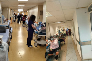 Εικόνες ντροπής ξανά στα νοσοκομεία της Πάτρας - Δεκάδες ράντζα