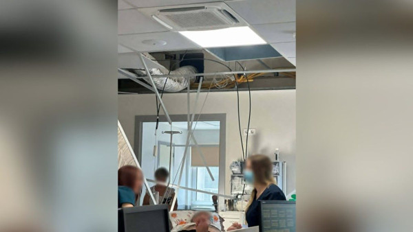 Κατέρρευσε οροφή ανακαινισμένου ΤΕΠ και ο Άδωνις Γεωργιάδης επιτίθεται στους... εργαζόμενους