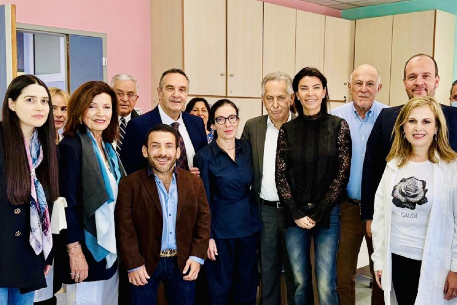 CREAID: Παράδοση δωρεάς στο νοσοκομείο Παίδων Παναγιώτη και Αγλαΐας Κυριακού