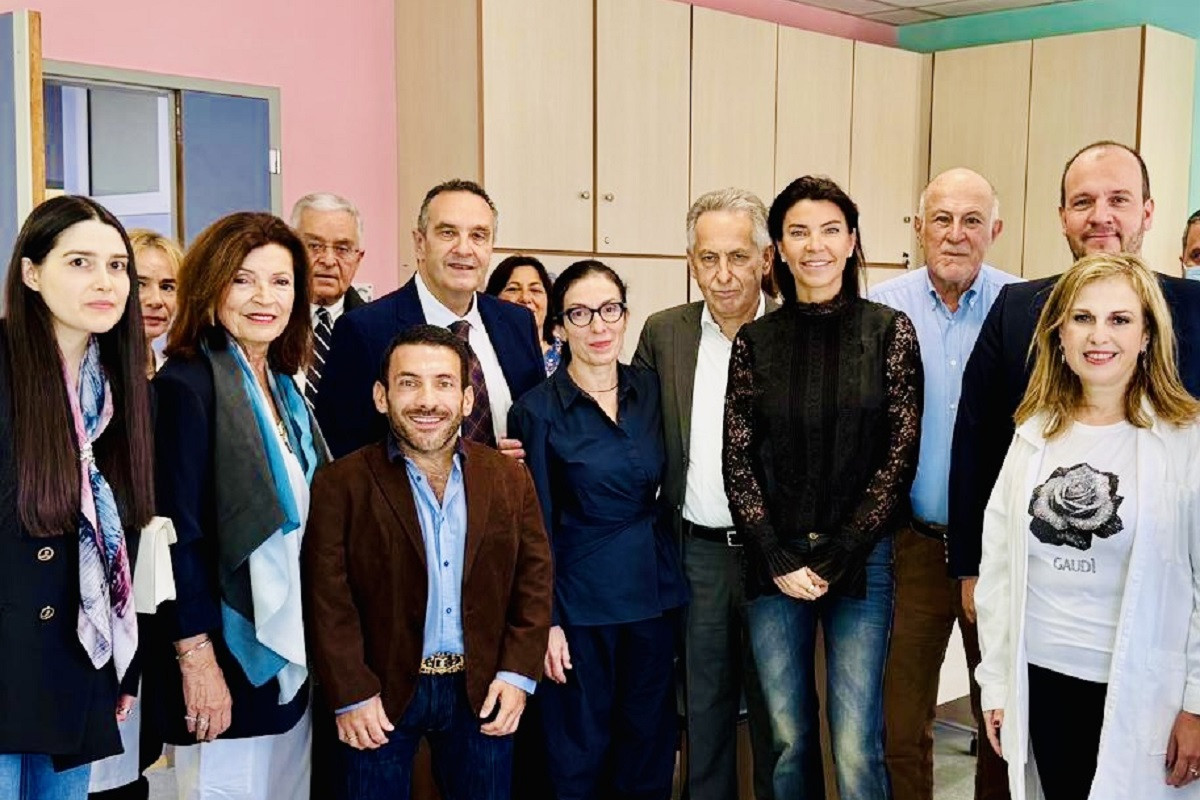 CREAID: Παράδοση δωρεάς στο νοσοκομείο Παίδων Παναγιώτη και Αγλαΐας Κυριακού