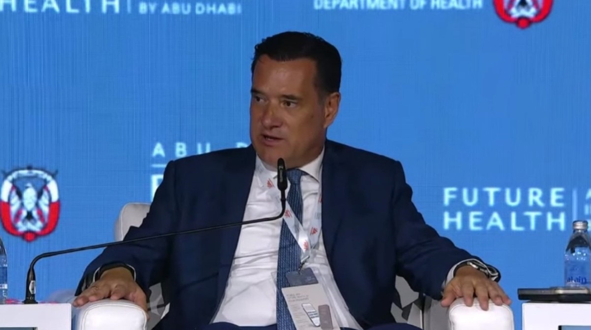 Γεωργιάδης στο «Abu Dhabi Future Health Summit»: «Για πρώτη φορά διαθέτουμε πραγματικά δεδομένα υγείας στην Ελλάδα»