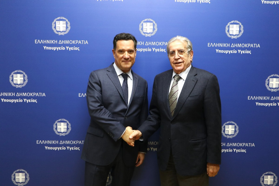 Συνάντηση Γεωργιάδη – Μπεχράκη για την πρόληψη και διακοπή του καπνίσματος